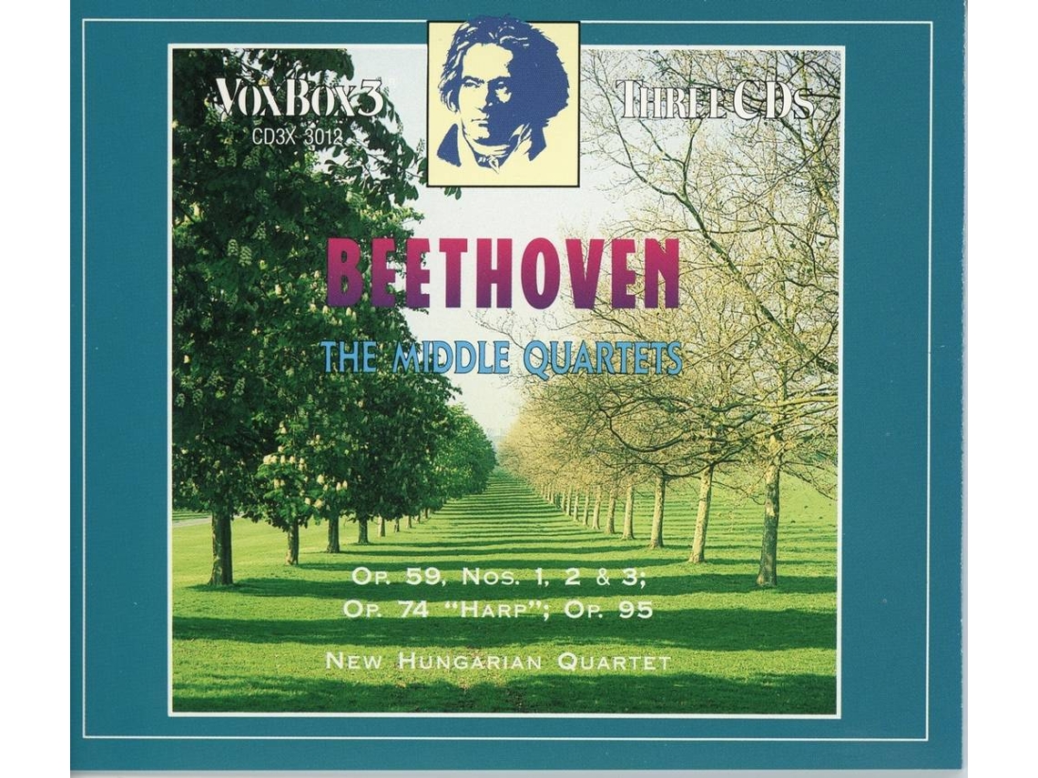 CD New Hungarian Quartet - Streichquartette 7-11 (3CDs)