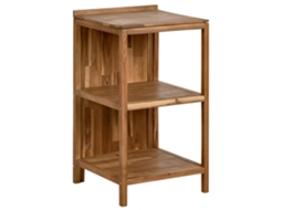 Cozinha De Jardim Beliani Venosa De Madera De Acacia Marrón 50x50x90