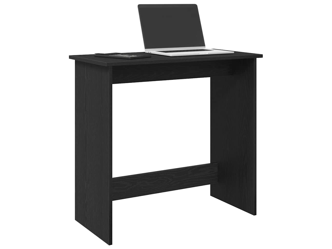 Vidaxl Secretária 80x40x75 Cm Contraplacado Preto