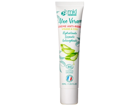 Creme Anti-Rugas Orgânico Aloe Vera 40 Ml MKL GREEN NATURE