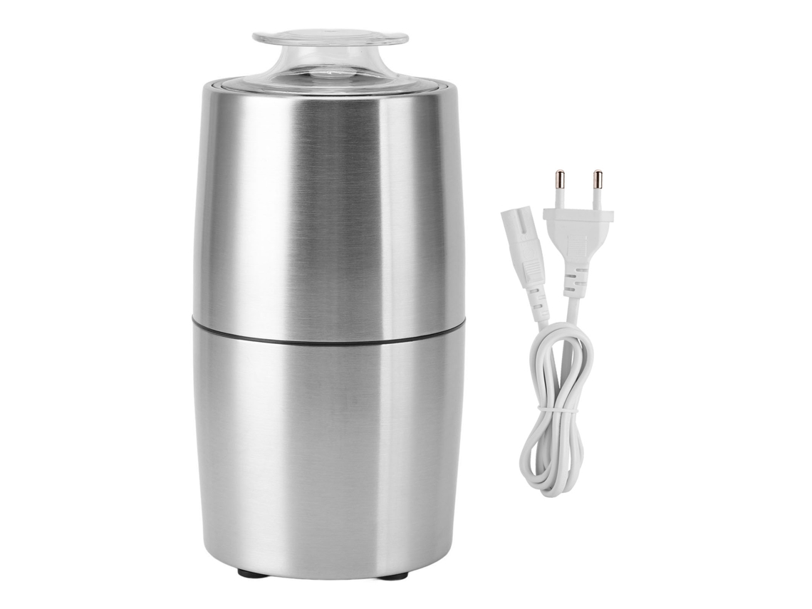 Moedor Elétrico de Café Multifuncional 200w Aço Inox 50g/1.8oz Bandeja de Pó Plugue Eu 220v