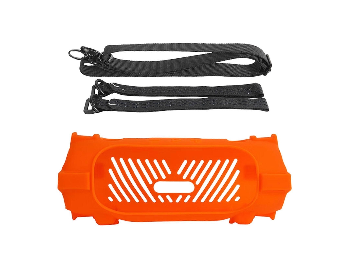 Capa De Silicone Para Alto Falante Portátil Charge6 Fácil De Limpar E Instalar Garante A Segurança E A Estabilidade Do Dispositivo Vermelho Olysi Shop