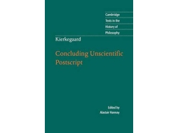 Livro Kierkegaard Concluding Unscientific Postscript de Edited And Translated By Alastair Hannay (Inglês)