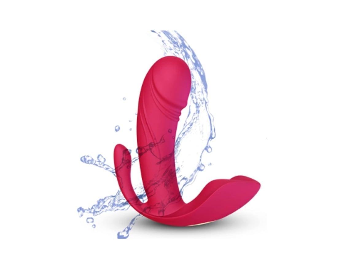 Calcinha Invisível Feminina App Dispositivo De Masturbação De Uso Remoto Carregamento Usb Brinquedos Sexuais Vermelho Yunzii