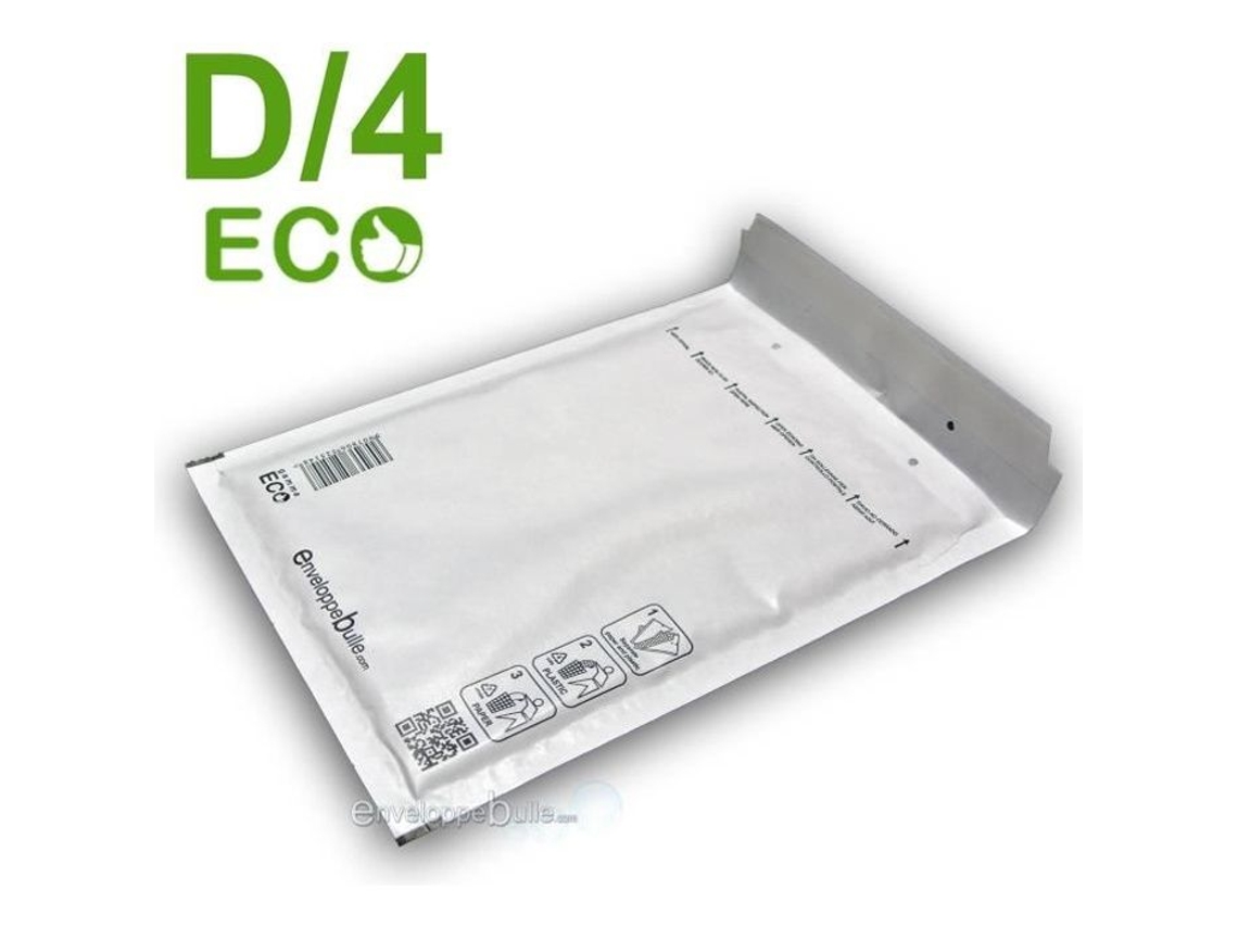 Envelopes Com Bolhas Enveloppebulle D/4 100 Envelopes Branco Proteção De Dvd E Manga