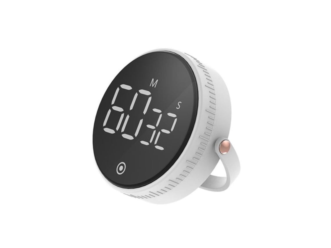 Rebe-Timero Cocina Linjou Led Digital Eletrônico Con Stand Branco