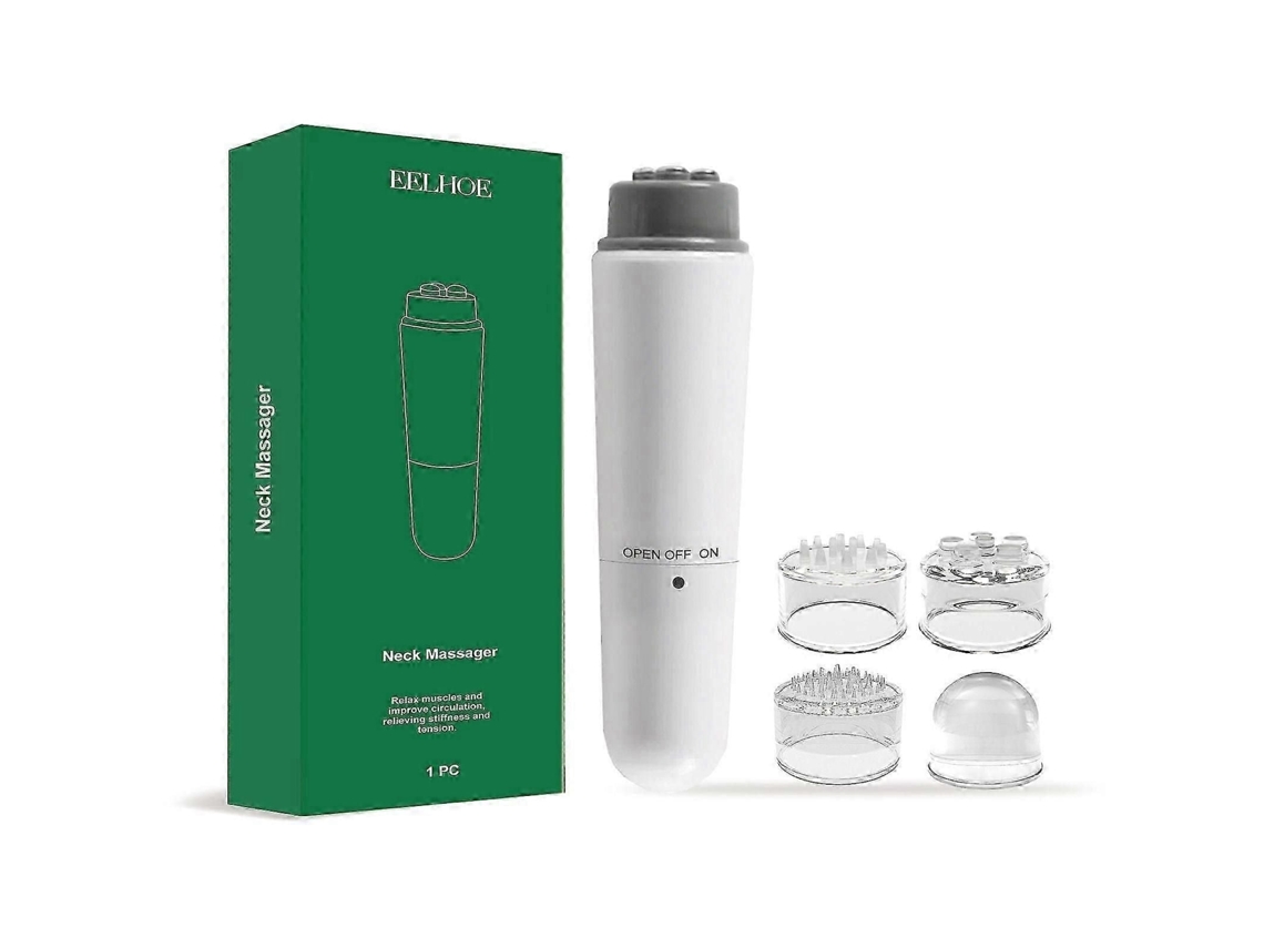 Massageador Cervical Elétrico, Com Aquecimento, Para Pescoço E Ombros Elysve
