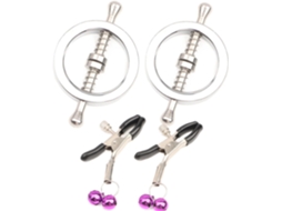 Piercings De Mamilo Falso Em Aço Inoxidável – Clipe Para Acessório Corporal Sem Piercing Para Mulher (prata 2)