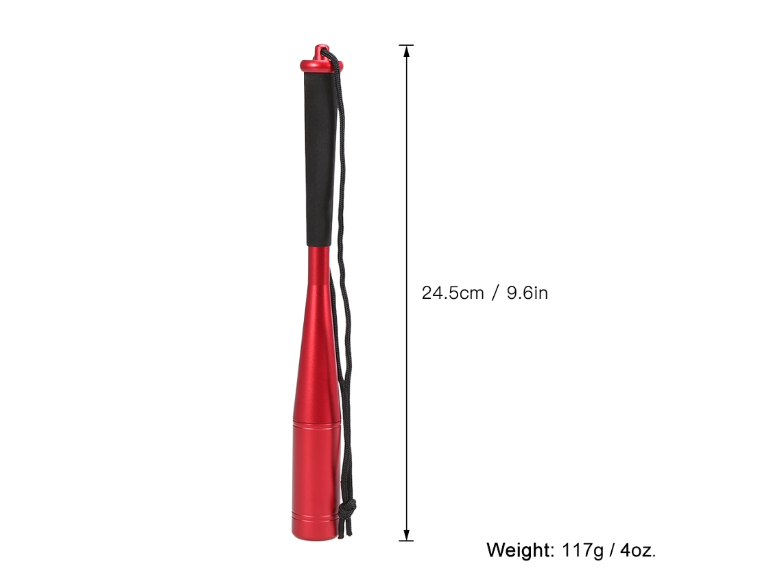 Martelo de Pesca de Alumínio Portátil com Grip Eva