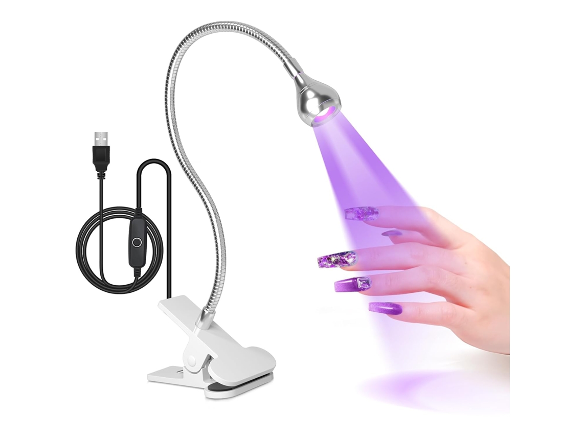 Secador De Unhas Uv 5w Prateado