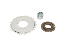 Kit de Engrenagem Sem Dentes 410 2026 para Patinete e Moto S/MARCA