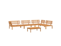 Pallet Sofa Set, Pallet Sofa Sets Vidaxl Marrom Madeira De Acácia (n/a)