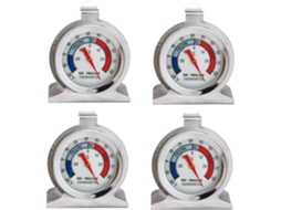 Conjunto De 4 Peças Para Termômetro Geladeira, Incluindo Termômetro Para Freezer, Termômetro Sem Fio Para Refrigerador