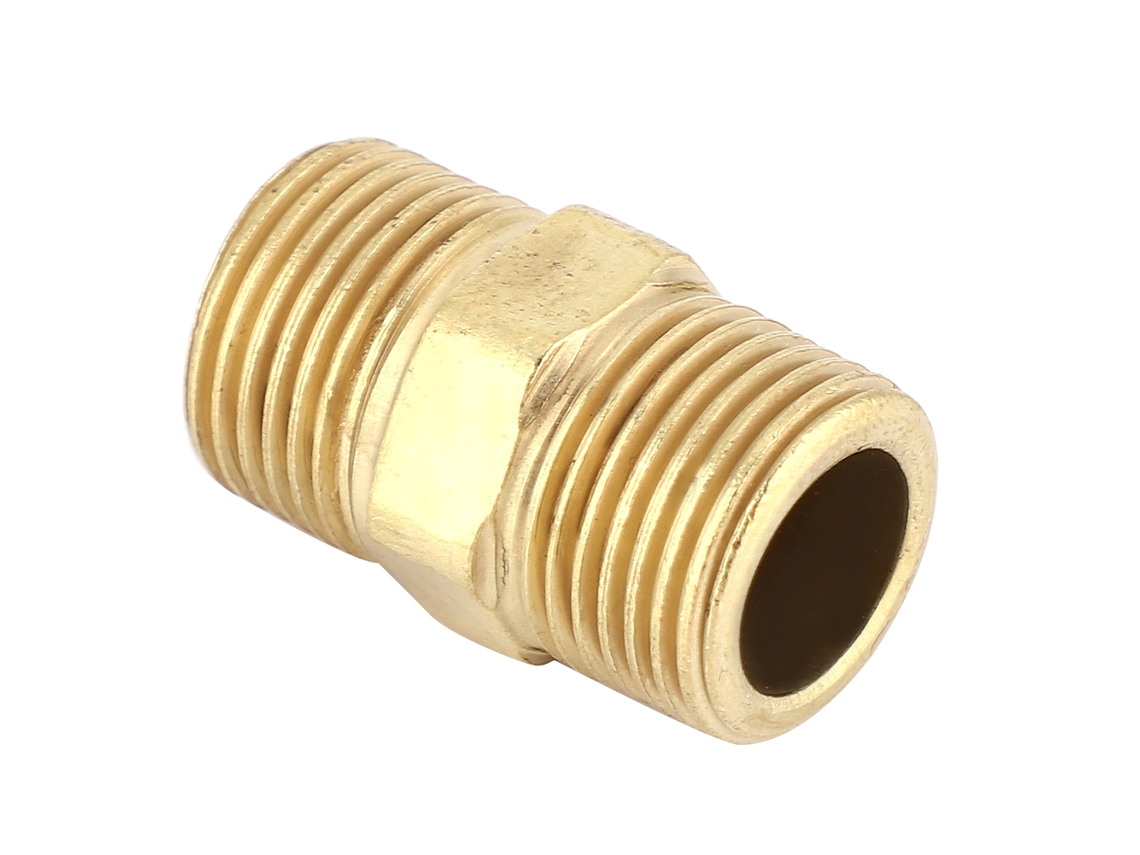 Conjunto De 5 Encaixes Rápidos Com Rosca Bspt Macho Laxiscreed 3/8" Para Tubos Rígidos