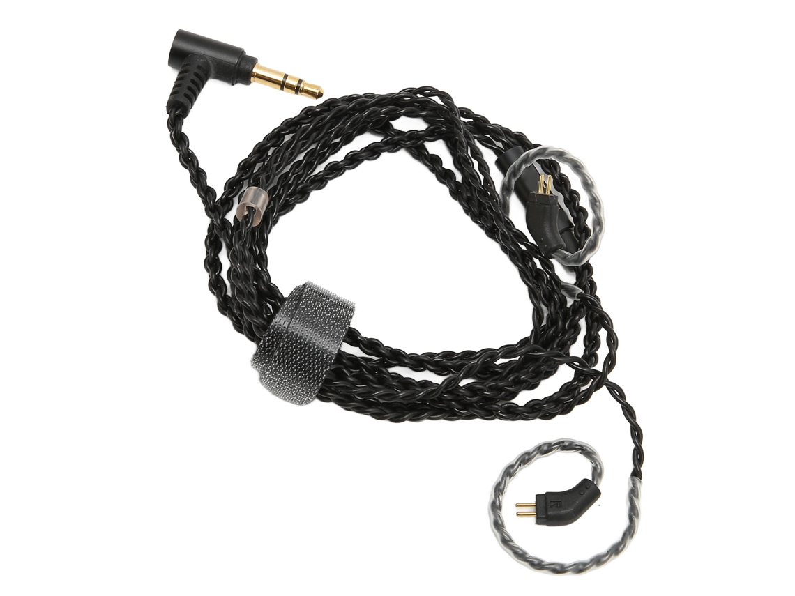 Aetheria cabo de Fones de Ouvido 2pin 0.78mm com Plugue 3.5mm Sem Microfone para Earbuds Upgrade