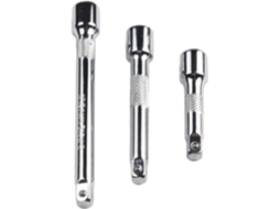 - Extensão De Chave Soquete 1/4", Aço 50, 75 E 100 Mm, Para Oficina, Conjunto 3 Peças