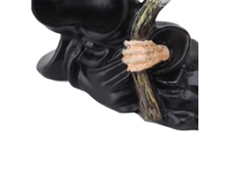 Baok-escultura da parque resina estátua gótica desktop figura decorativa com foice para deitada festa de halloween