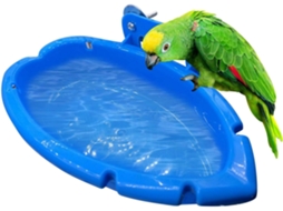 Banheira para Pássaros, Acessórios para Gaiola, Bacia para Gaiola de Papagaio, Banheira Suspensa AQUAFORGE