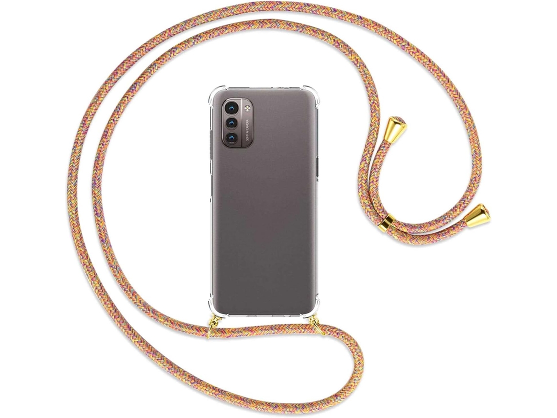 Correia Smartphone Ourocapa Antichoque para Nokia Nokia G11/G21 HONGWE. Pele Sintética Multicor