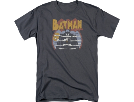 T-Shirt de Homem SUPERHEROMARVEL Batman In Gotham Fog Dc Algodão (M)
