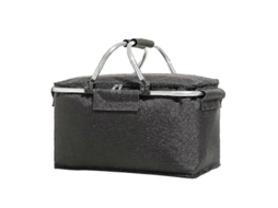 Bolsa Térmica para Piquenique, Cesta Dobrável, de Compras com Tampa, Almoç O, Pequena GOKOCO