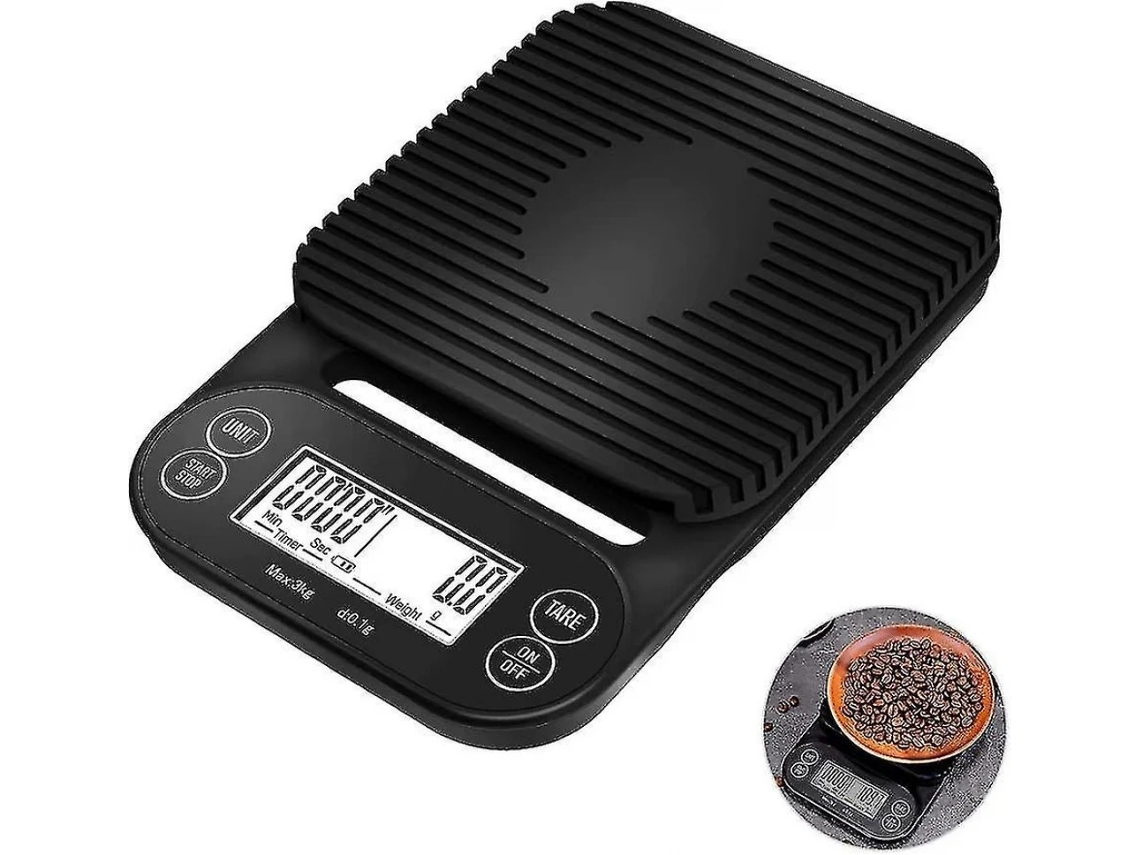 Balança Eletrônica de Cozinha 3 Kg/0,1 G com Visor Led AQUAFORGE