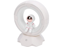 Luminária De Mesa Infantil Com Design Astronauta, Sensor Toque,