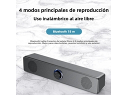 Sistema de Áudio para Home Theater com Alto falante Bluetooth MDUG