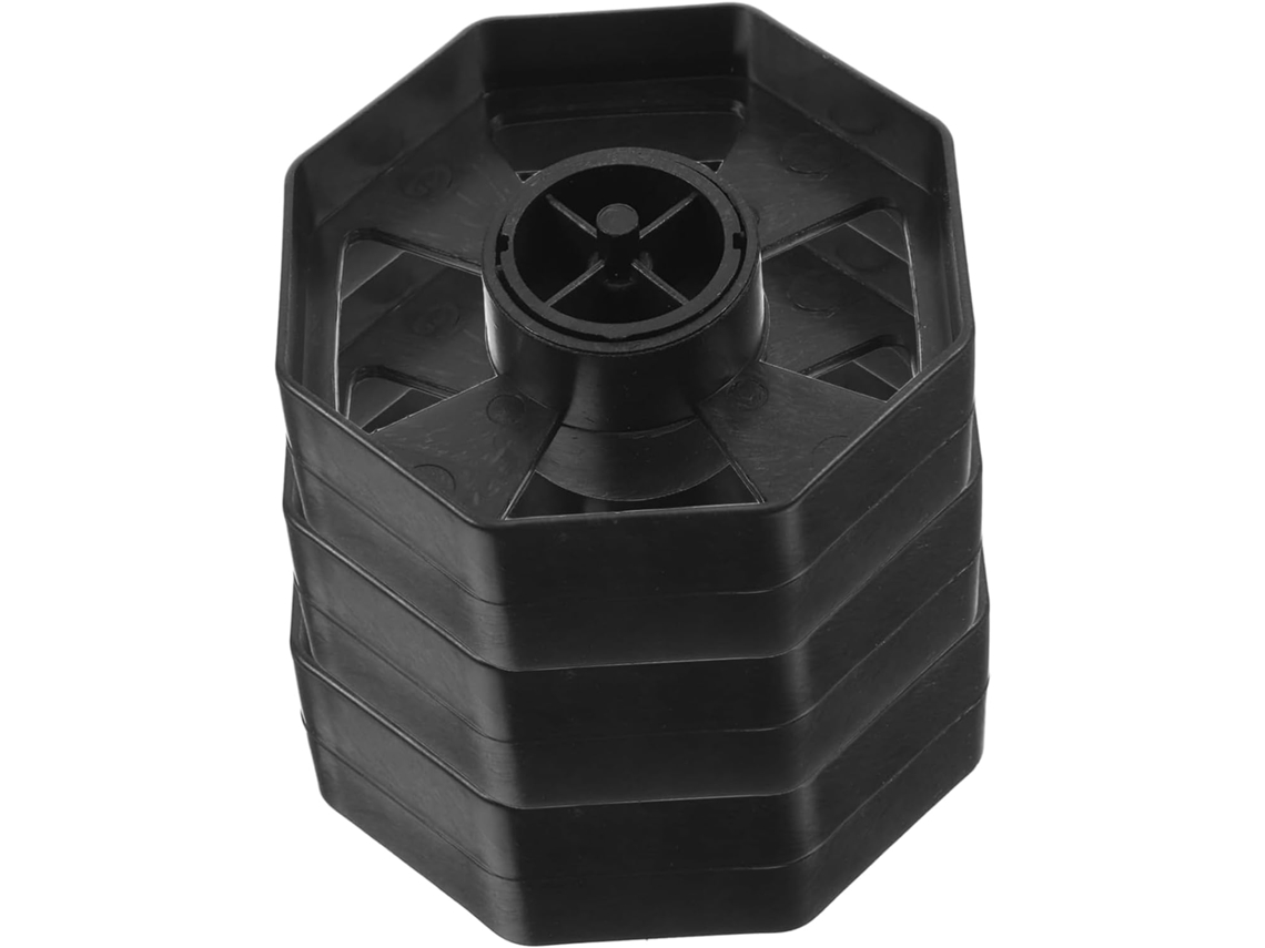 Dispensador De Fita Adesiva Com Núcleo Giratório, Portátil, Em Plástico Preto, Ideal Para Escritório E Viagens
