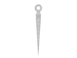 Ferramenta De Inspeção De Buracos Régua Medidora De Espaços Cone De Soldadura Aço Inoxidável 1-10mm