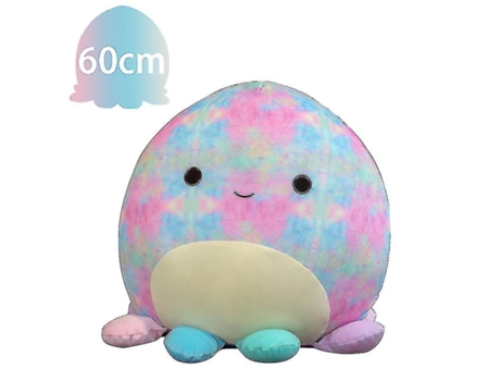 Almofada Squishmallows Jumbo Octopus Plush Toy Ultrasoft Stuffed 60 cm