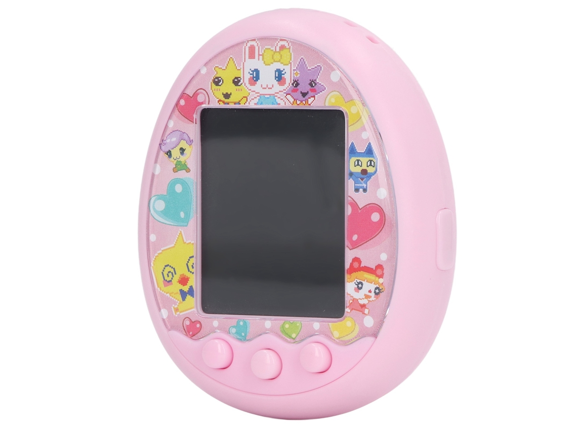 Primerox máquina de Jogo Pet Digital Portátil Vintage com Tela Protetora de Olhos Rosa Ok 560