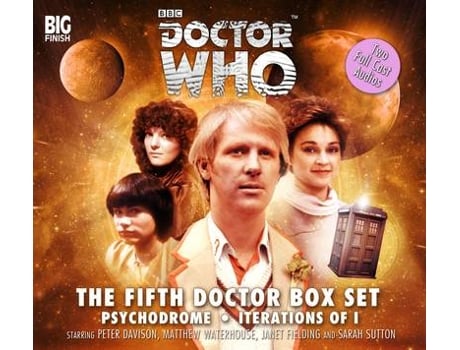 Livro the fifth doctor box set de jonathan morris,john dorney (inglês)