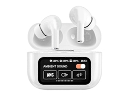 Fones De Ouvido Bluetooth Inteligentes Com Tela Sensível Ao Toque Colorida A9 Pro Ly Ebike