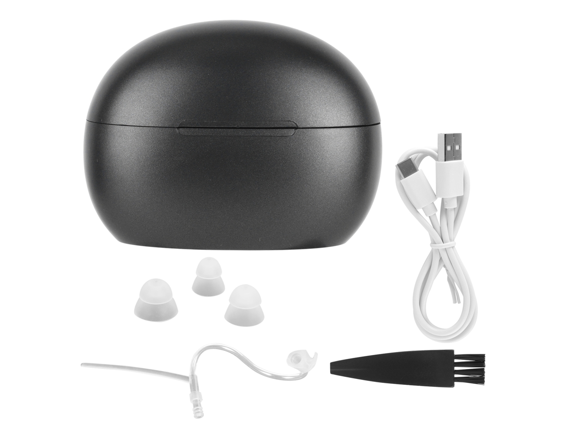 Aparelho Auditivo Headphone Digital Recarregável Com Estojo De Carregamento Para Idosos Z03