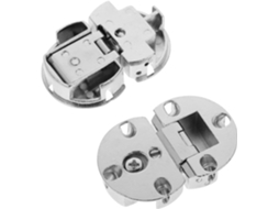 Conjunto De 4 Dobradiças Liga Zinco Para Portas Basculantes, Ângulo
