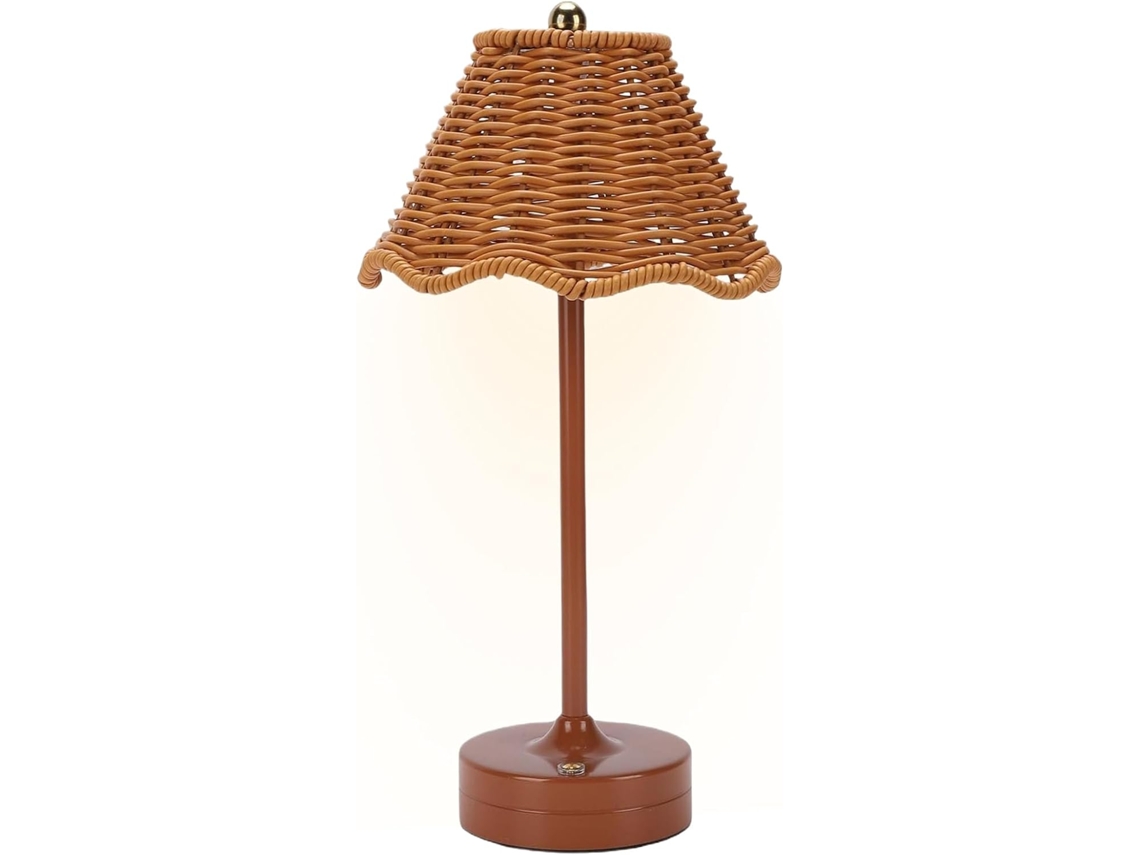 Luminária de Mesa Vime Semi Fio Recarregável 120cm Com Regulador de Intensidade, Decorativa