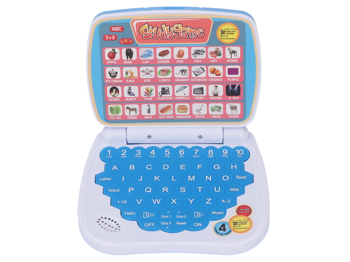Ats ordenador de Aprendizagem para Crianças com 5 Modos de Aprendizagem Laptop Infantil Brinquedo Educativo Pré escolar