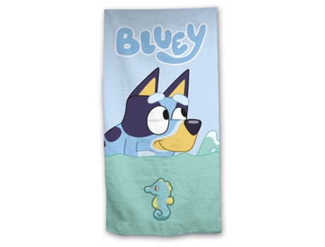 Toalha de praia de microfibra Bluey Moose