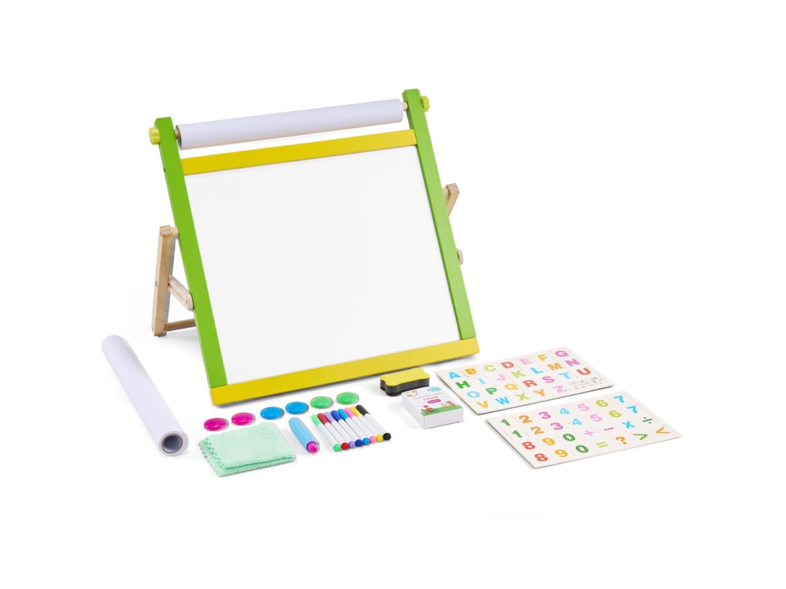 Cavalete de Mesa VEVOR 3 em 1 com Quadro Branco Magnético Dupla Face