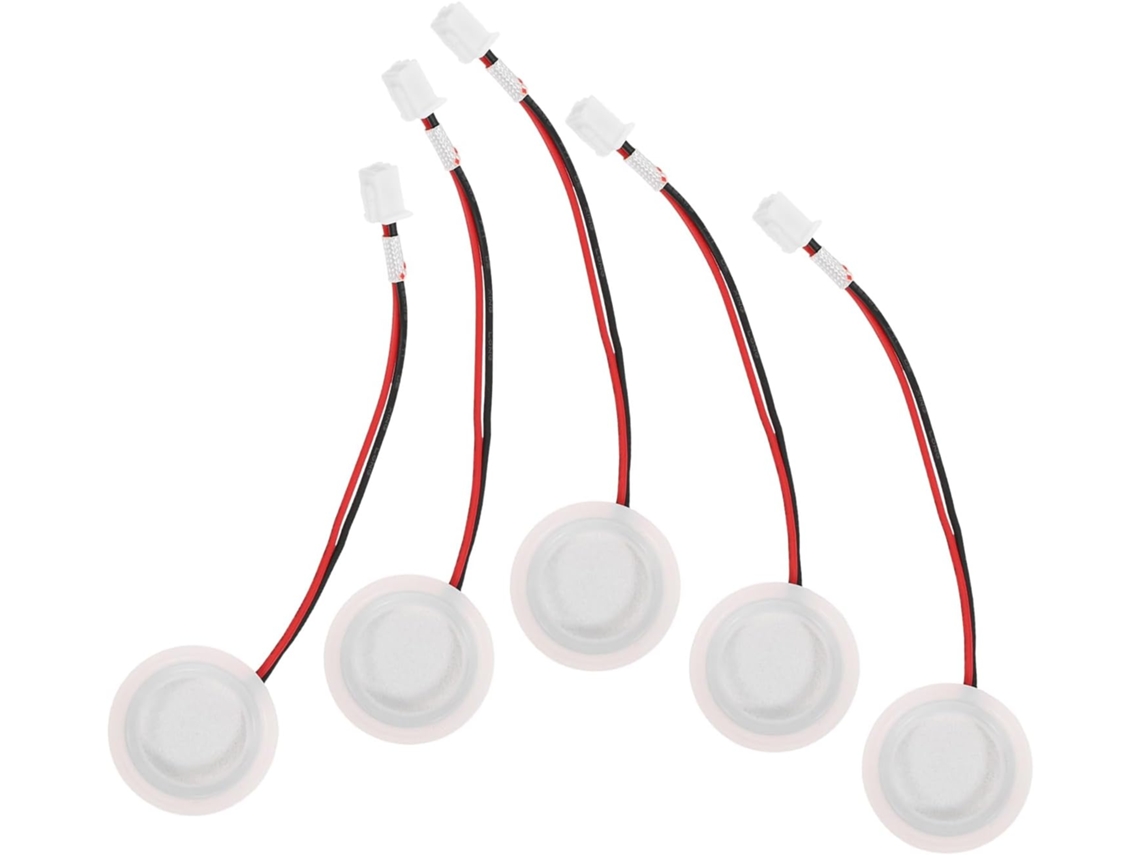 Pacote Com 5 Discos Cerâmicos De 1,7 Mhz E 20 Mm Para