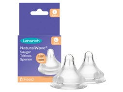 Tetina Onda Natural 6M 2 Tetinas LANSINOH