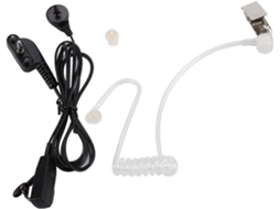 Walkie talkie com Microfone Ptt, Fone de Ouvido Fio, 3,5 Mm AQUAFORGE