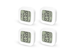 Conjunto De Termômetro E Higrômetro Digital Para Ambientes Internos, Mini Termômetro Lcd Para Ambientes Internos.