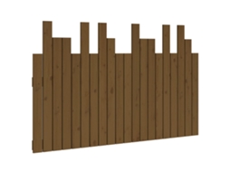 Wall Headboard, Wall Headboards Vidaxl Marrom Madeira De Pinho (127.5 X 80 Cm)