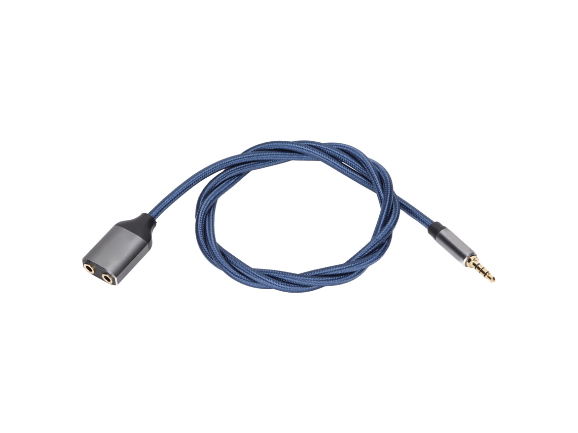 Cabo de Áudio LAXISCREED Adaptador Fone Microfone