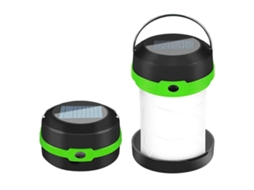 Lanterna De Acampamento Led Solar, Lanterna Portátil Recarregável Usb Para Caminhadas, Acampamentos, Caça, Verde Olysi Shop