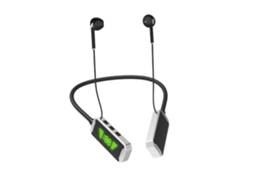 Fones de Ouvido Sem Fio Bluetooth 5.4 com bateria de 30h, som surround, estilo neckband MDUG