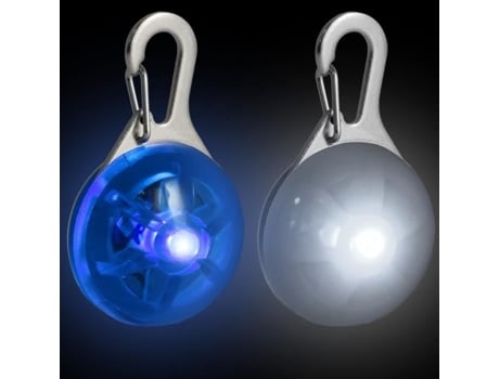 Pendente de Luz Led para Cães e Animais Campteck 3 Modos de Iluminação Azul e Branco IGADGITZ
