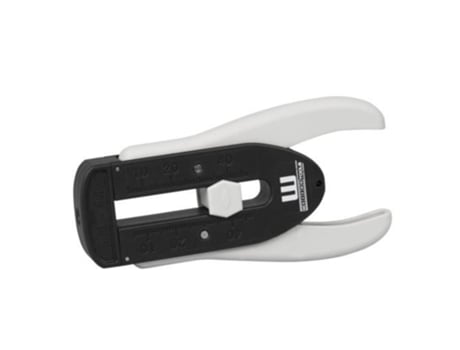 Alicate De Desencapar De Precisão Esd Weicon Para Fios Finos E Mechas Faixa De Trabalho 0,12 0,8 Mm Preto